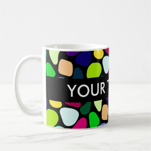 Mug Mosaïque en pierre plate de couleur I + vos idées