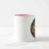 Mug Mosaïque en verre tendu du parc enchanté (Centre)
