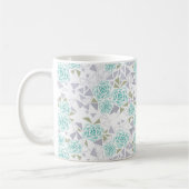 Mug Mosaïque, fleurs (Gauche)