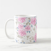 Mug Mosaïque, fleurs (Gauche)