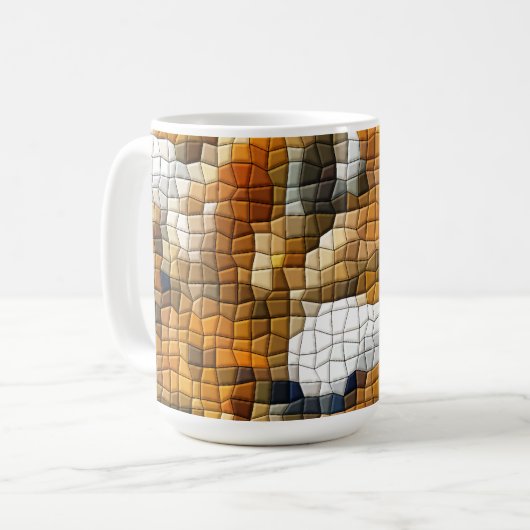 MUG MOSAÏQUE FOX (Devant gauche)