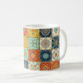 Mug Mosaïque marocaine illustration motif (Devant droit)