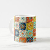 Mug Mosaïque marocaine illustration motif (Devant gauche)