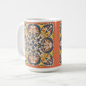 Mug mosaïque marocaine, mandala (Devant gauche)