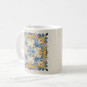 Mug mosaïque pâle. mandala (Devant gauche)