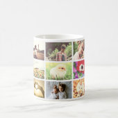 Mug Mosaïque photo tendance (Centre)