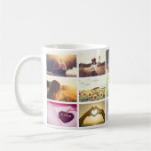 Mug Mosaïque photo tendance (Gauche)