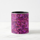 Mug Mosaïque Rose Violet (Centre)