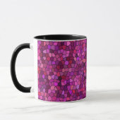 Mug Mosaïque Rose Violet (Gauche)