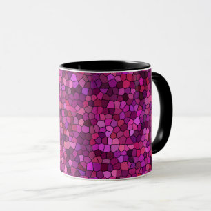 Mug Mosaïque Rose Violet