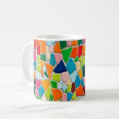 Mug Mosaïque tuiles texture modèle (Devant gauche)