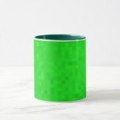 Mug Mosaïque verte chaude, (Centre)