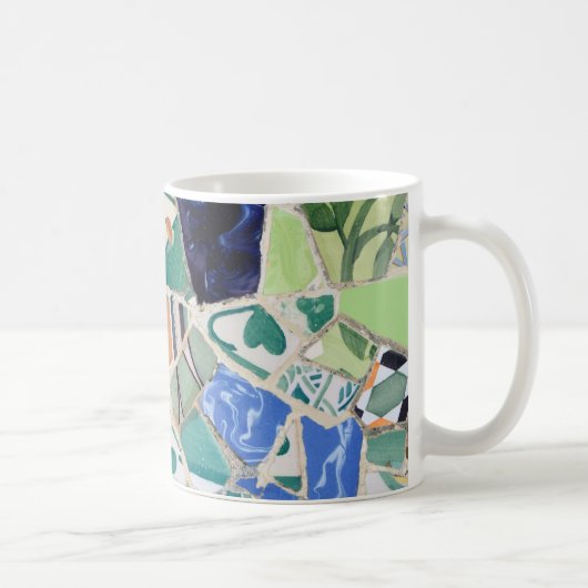 Mug Mosaïques de Park Guell (Droite)
