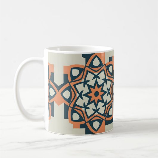 Mug mosaïques marocaines. (Gauche)