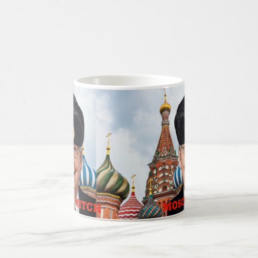 Mug Moscou drôle Mitch (Centre)
