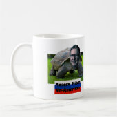 Mug Moscow Mitch est non-américain, tortue, drapeau, Z (Gauche)