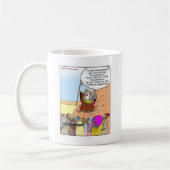 Mug Moses & Les Dix Suggestions Drôle Cadeaux & Tee -  (Gauche)