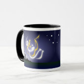 Mug Mosquée de jeûne islamique de kareem de Ramadan (Devant gauche)