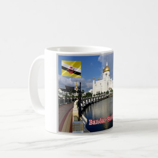 Mug Mosquée Omar Ali Saifuddien - (Devant gauche)