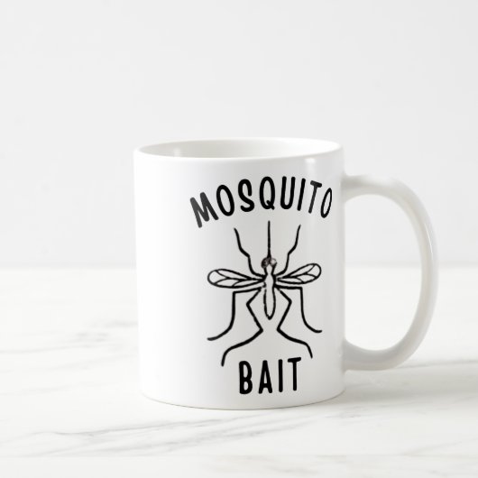 Mug Mosquito Bait Funny Camping Campfire Outdoors Bug  (Droite)