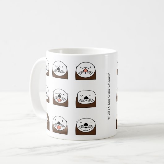 Mug Moss Landing Sea Otters (Devant gauche)