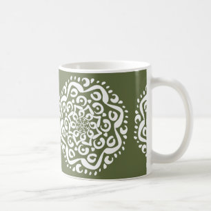Mug Moss Mandala