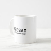 Mug Mossad - Agence de renseignement israélienne - IDF (Devant gauche)