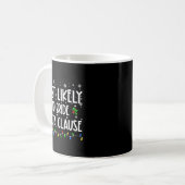 Mug Most Likely To Bride Santa Clause Christmas Matchi (Devant gauche)