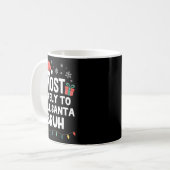 Mug Most Likely To Call Santa Bruh Christmas Funny Xma (Devant gauche)