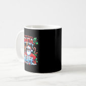 Mug Most Likely To Call Santa Bruh Funny Christmas  (Devant gauche)