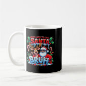 Mug Most Likely To Call Santa Bruh Funny Christmas  (Gauche)