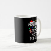 Mug Most Likely To Christmas Shirt Matching Family Paj (Devant droit)