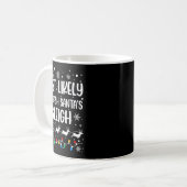 Mug Most Likely To Crash Santa's Sleigh Family Matchin (Devant gauche)