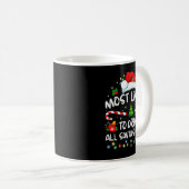 Mug Most Likely To Drink All Santa's Coffee Christmas (Devant droit)