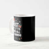 Mug Most Likely To Drink All The Eggnog Christmas Funn (Devant gauche)