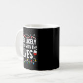 Mug Most Likely To Drink With The Elves Funny Matching (Devant gauche)