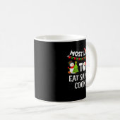 Mug Most Likely To Eat Santas Cookies Family Funny Chr (Devant droit)