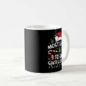 Mug Most Likely To Eat Santa's Cookies Funny Christmas (Devant droit)