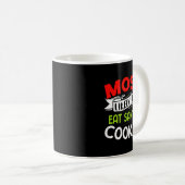 Mug Most Likely To Eat Santas Cookies Funny Family Chr (Devant droit)