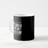 Mug Most Likely To Fart On Santa's Lap Funny Christmas (Devant gauche)