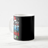 Mug Most Likely To Fart On Santa's Lap Funny Embarring (Devant gauche)