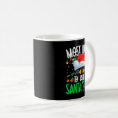 Mug Most Likely To Fart On Santa's Lap Funny Matching (Devant droit)