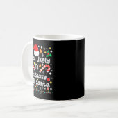 Mug Most Likely To Get Sy With Santa Family Christmas  (Devant gauche)