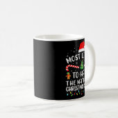 Mug Most Likely To Hate Matching Christmas Family Matc (Devant droit)