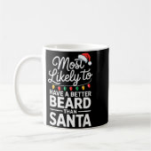Mug Most Likely To Have A Better Beard Than Santa Funn (Gauche)