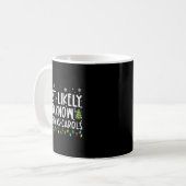 Mug Most Likely To Know Christmas Carols Funny Christm (Devant gauche)