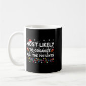 Mug Most Likely To Organize All The Xmas (Gauche)