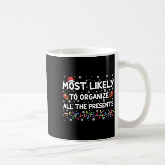 Mug Most Likely To Organize All The Xmas (Droite)