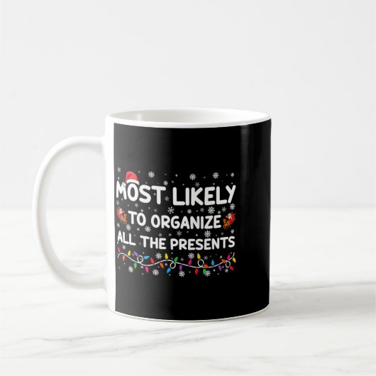Mug Most Likely To Organize All The Xmas _1 (Gauche)