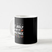 Mug Most Likely To Say It To Your Face Funny Christmas (Devant gauche)
